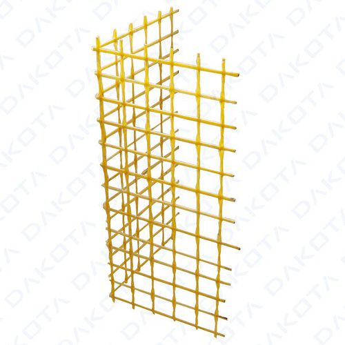 Fiberglass profile - HERCUNET 8080 - DAKOTA - corner / for masonry