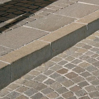 Sidewalk edge - KERBSTONES - EURO PORFIDI - porphyry / rectangular