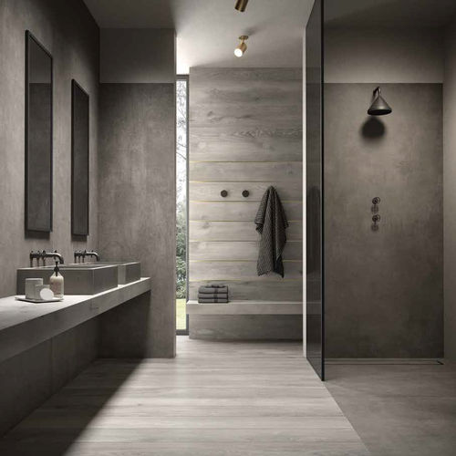 Porcelain stoneware tile - SARAWA - KRONOS CERAMICHE - stoneware / natural finish / 3D