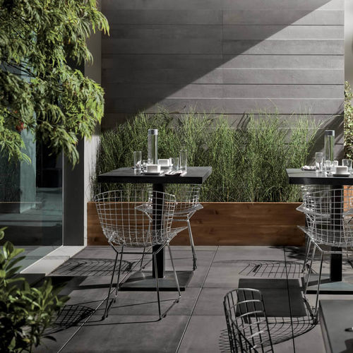 Porcelain stoneware tile - SANDALO - KRONOS CERAMICHE - natural finish / smooth / 3D