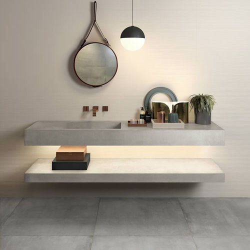 Porcelain stoneware tile - KRONOS CERAMICHE - natural finish / smooth / indoor