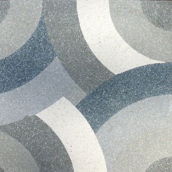 Indoor encaustic cement tile - TK647 - Secoin Corporation - floor / geometric pattern
