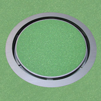 Stainless steel manhole cover - TD68 RESIN FILLED GULLY COVER - johnlord specialist flooring - round / with built-in lid
