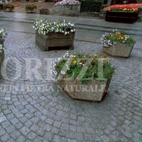 Granite paver - GEA'S : CUBE/INSETS  - ODORIZZI soluzioni in pietra - outdoor / anti-slip