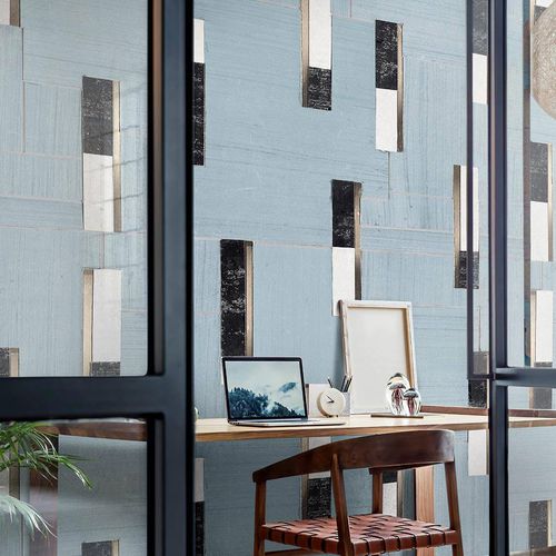 Contemporary wallpaper - RITMICA - Wallpepper - cellulose fiber / natural fiber / patterned