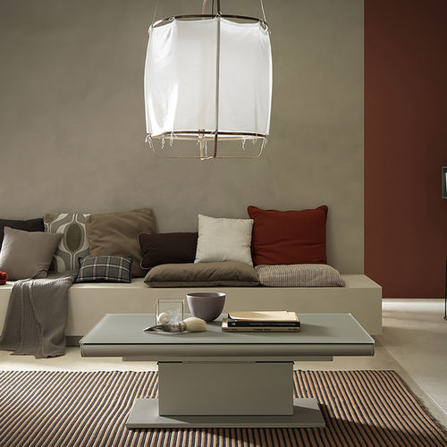Contemporary coffee table - ARES  - altacom italia - glass / ceramic / melamine