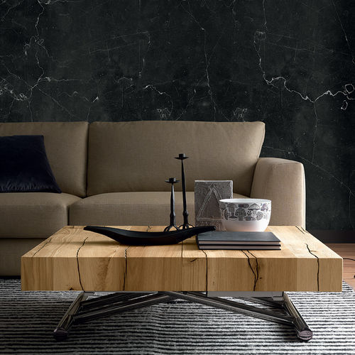 Contemporary coffee table - TAVOLETTO - altacom italia - plywood / natural oak / melamine