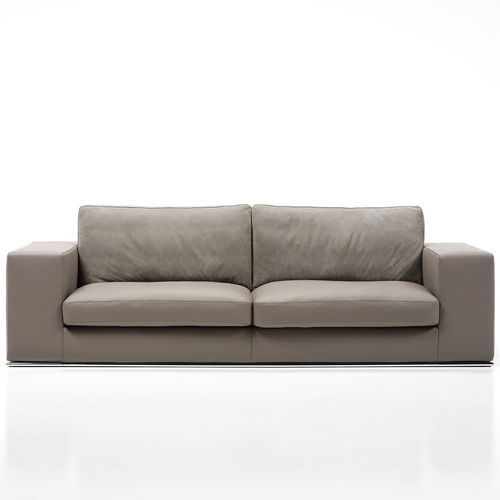 Contemporary sofa - URBAN - PINTON SAS - fabric / leather / with removable cover