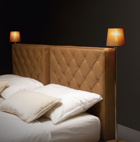 Double bed - PRINCE - PINTON SAS - contemporary / upholstered / with built-in light