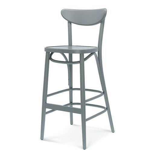 Traditional bar chair - 1260 - Fameg - indoor / beech / wooden base