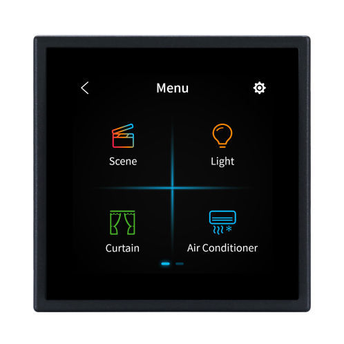 Home automation system control panel - Tile Display - HDL Automation Co., Ltd - for heating systems / for multimedia equipment / for lighting