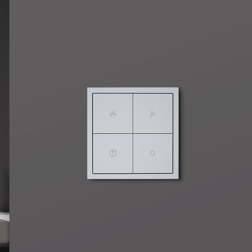 Home automation system control panel - Tile Series 4 Buttons - HDL Automation Co., Ltd - for heating systems / for lighting / for air conditioning