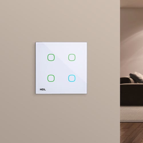 Lighting control panel - iTouch Series EU - HDL Automation Co., Ltd - wall-mounted / with touchscreen