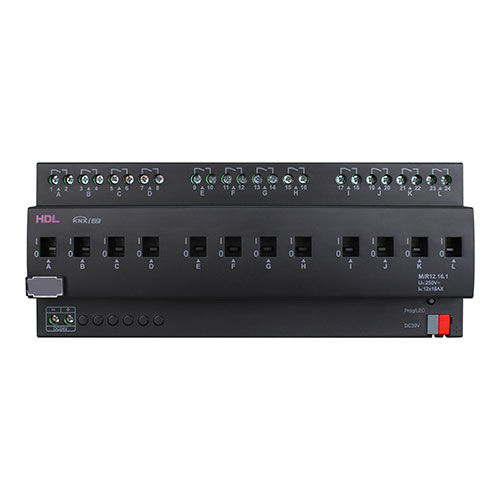Home automation system switch actuator - M/R12.16.1 - HDL Automation Co., Ltd - KNX / DIN rail / home