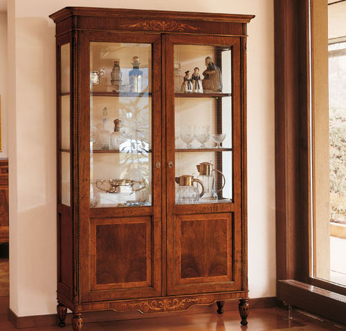 Traditional display case - 210 - Crestan snc di Crestan Giovanni e Angelica - glass / wooden