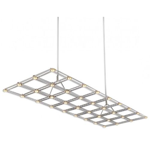 Contemporary chandelier IQ2186 GRID Alan Mizrahi Lighting metal / geometric / 1 tier