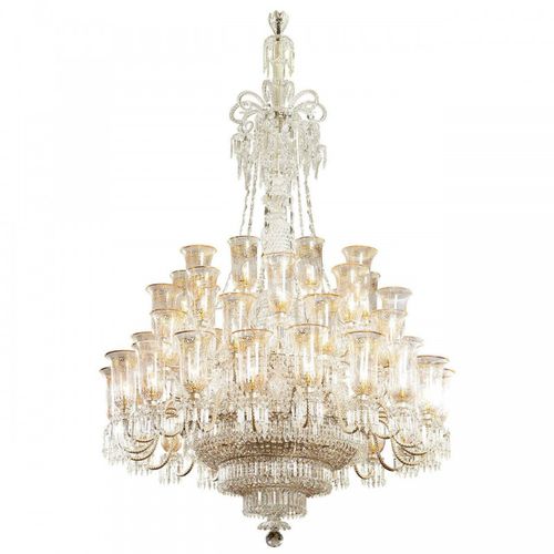 Traditional chandelier - IQ2041 MONTICELLO ANTIQUE - Alan Mizrahi Lighting - metal / crystal / candelabra
