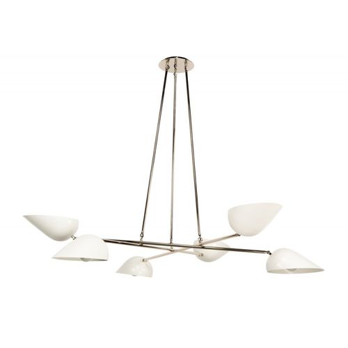 Contemporary chandelier - SJ2049 AXIS DIAMOND - Alan Mizrahi Lighting - brass / steel / aluminum