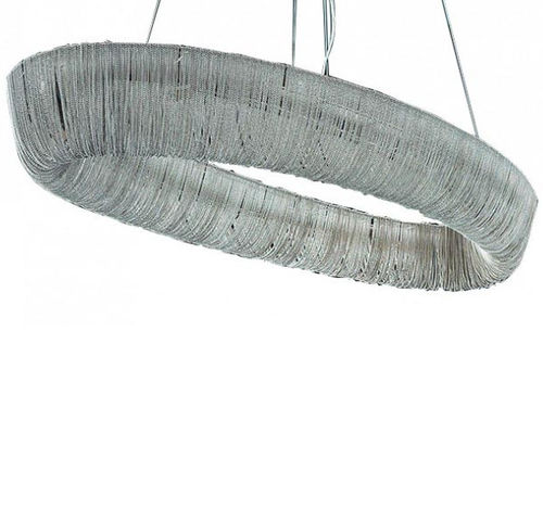 Contemporary chandelier - JT214 CELLINI - Alan Mizrahi Lighting - aluminum / 10 light / geometric