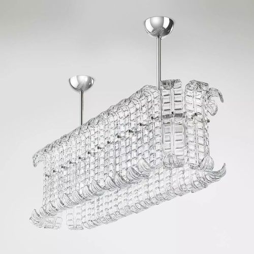 Contemporary chandelier - IQ3419 MAIDA  - Alan Mizrahi Lighting - crystal / Murano glass / metal