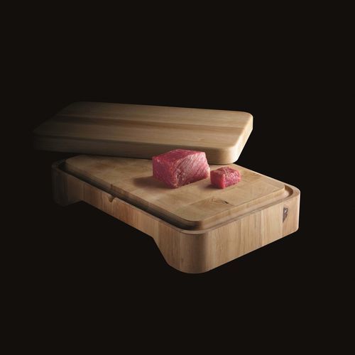 Beech cutting board - ITINERAIRE Design - Chabret - oiled / home / commercial