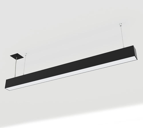 Hanging light fixture - ORIS PLUS EFFICIENCY OPAL - Brilumen - LED / linear / IP40