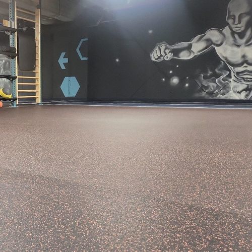 Indoor sports flooring - BEROLL SMYRNA PRO 20% EPDM - Beka Sport - SBR / recycled rubber / rubber