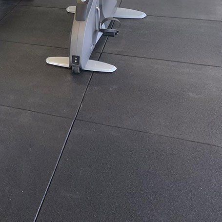 Indoor sports flooring - BEFIT PRO - Beka Sport - rubber / recycled rubber / black rubber