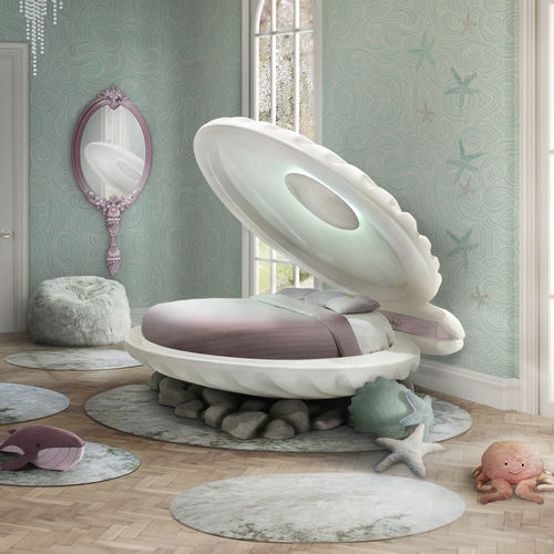Single bed - LITTLE MERMAID  - Circu - original design / child's / with built-in light