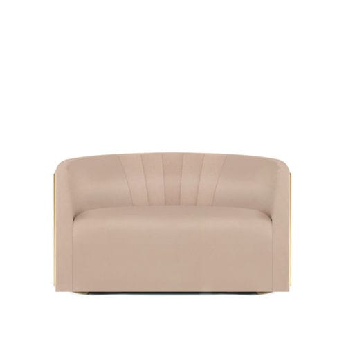 Contemporary sofa - GRACE - Essential Home - velvet / with armrests / upholstered