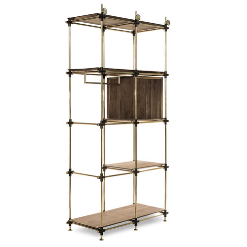 Modular shelf - BLAKE - Essential Home - contemporary / polished brass / solid wood
