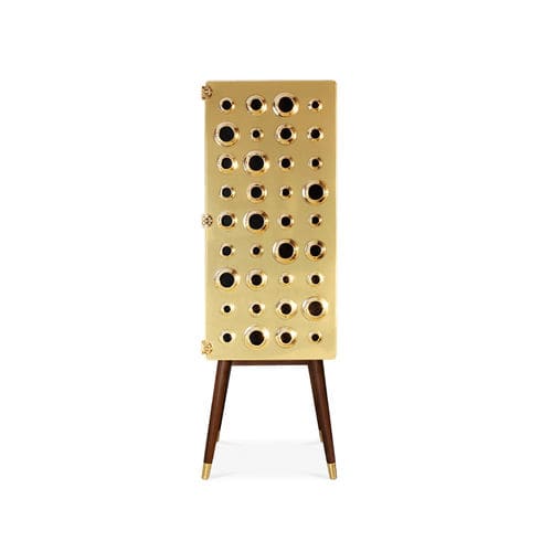 Floor-standing storage cabinet - MONOCLES - Essential Home - contemporary / design / walnut
