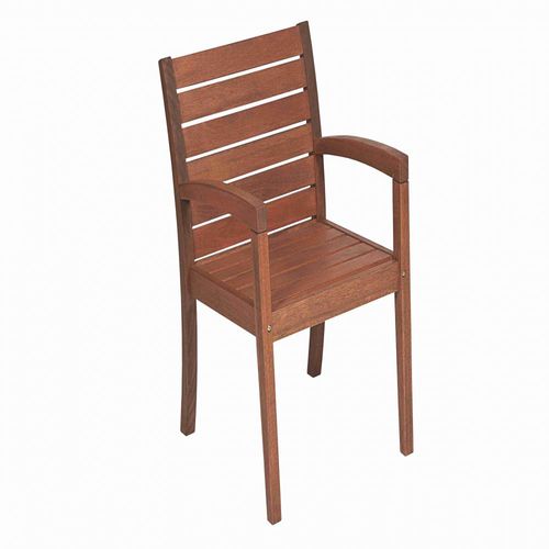 Contemporary chair - VILA RICA - Butzke - outdoor / wooden / home