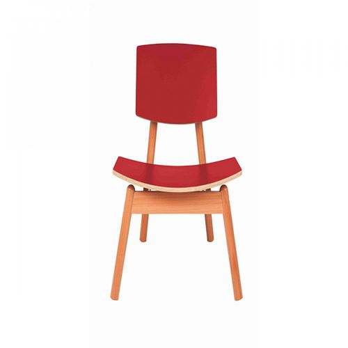 Contemporary chair - TAK - Butzke - outdoor / wooden / home