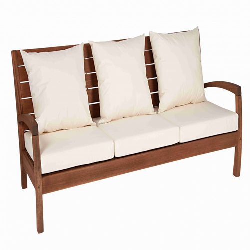 Contemporary sofa - VILA RICA - Butzke - outdoor / fabric / with removable cushion