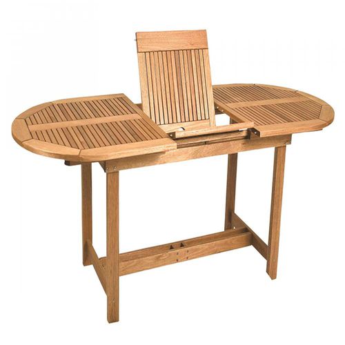 Contemporary table - IPANEMA - Butzke - wooden / rectangular / round