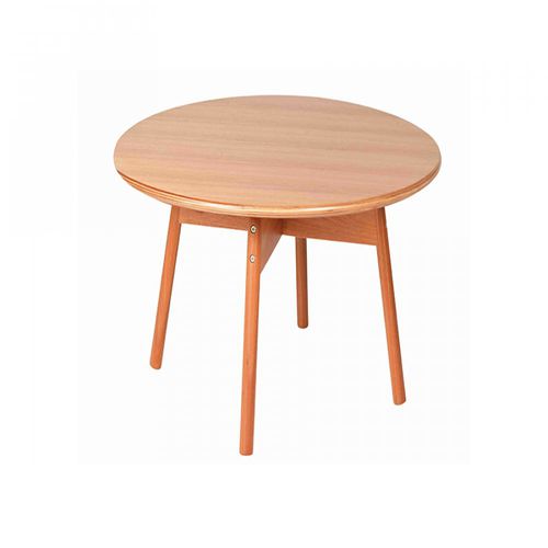 Contemporary coffee table - TAK - Butzke - wooden / round / home