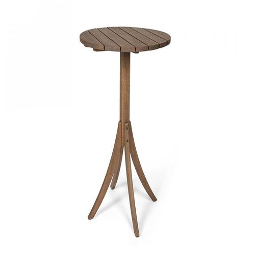 Contemporary bistro table - VILA RICA - Butzke - wooden / round / home