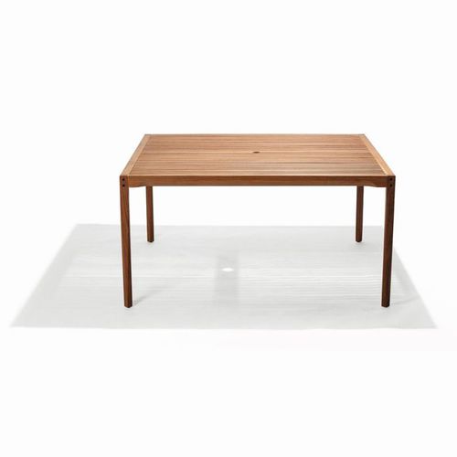 Contemporary table - CATARINA - Butzke - wooden / square / outdoor