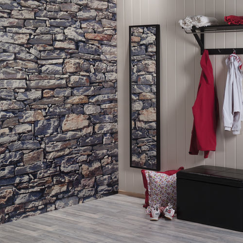 Cover decorative panel - STONEWALL - Huntonit - furniture / wall-mounted / high-resistance