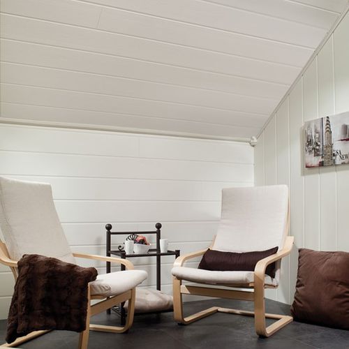 Construction decorative panel - CLASSIC - Huntonit - wall-mounted / for ceiling / high-resistance