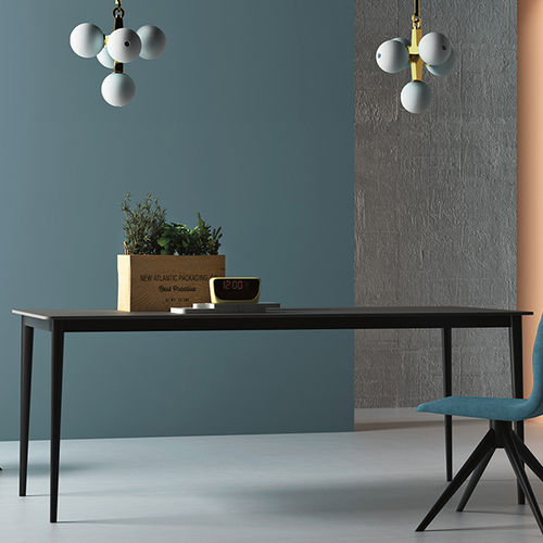 Contemporary dining table - HULA HOOP - imperial-line - oak / walnut / metal