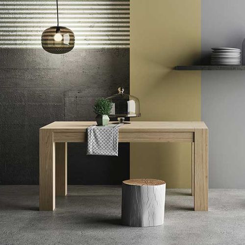 Contemporary dining table - ESSENZA - imperial-line - oak / rectangular / square