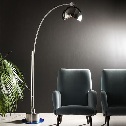 Floor-standing lamp - Z622 - Sigma L2 - nickel-plated brass ...