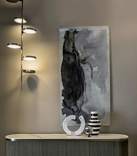 Contemporary wall light - WEVE - Shake Design - indoor / metal / LED