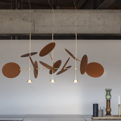 Pendant lamp - DIVA - Mogg - metal / contemporary / corded