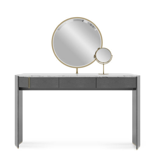 Contemporary dressing table - Algerone - LUXXU MODERN DESIGN & LIVING - wooden / polished brass / marble