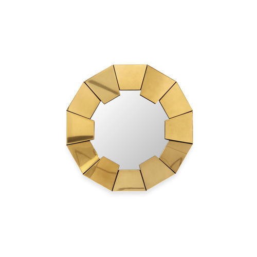 Wall-mounted mirror - DARIAN GOLD - LUXXU MODERN DESIGN & LIVING - for hotel / for beauty salon / contemporary