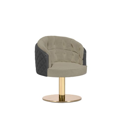 Contemporary dining chair - OTTO - LUXXU MODERN DESIGN & LIVING - indoor / velvet / leather
