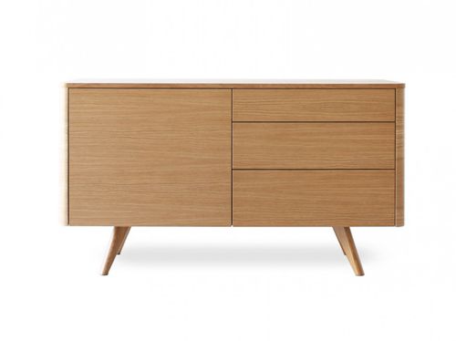 Contemporary chest of drawers - TWINS K1 - HEAVENS - lacquered wood / oak / walnut